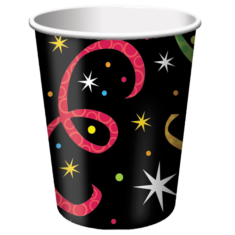 New Year Jazz 9 oz. Paper Cups (8 count) for the 2022 Costume season.