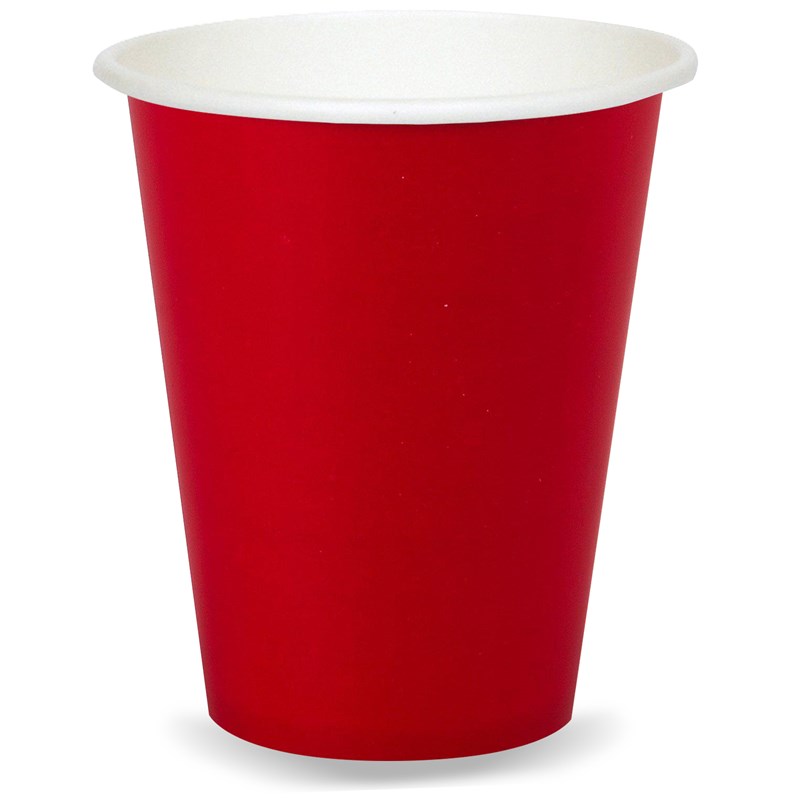 Classic Red (Red) 9 oz. Paper Cups (24 count) for the 2022 Costume season.