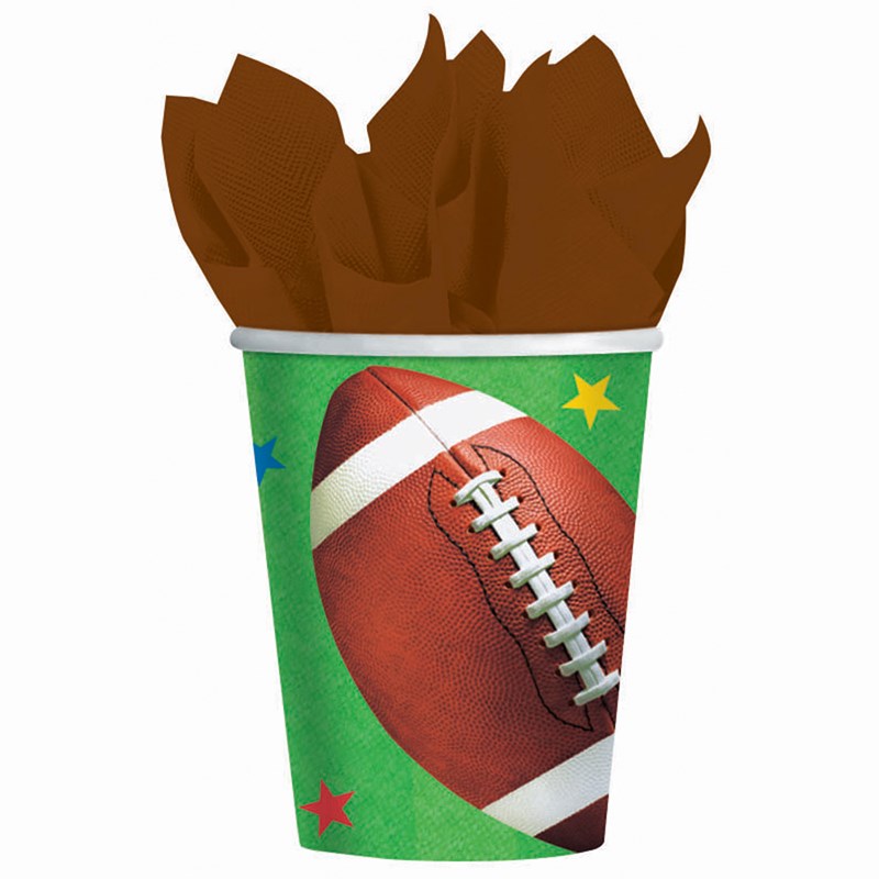 Football Fan   9 oz. Cups (8 count) for the 2022 Costume season.