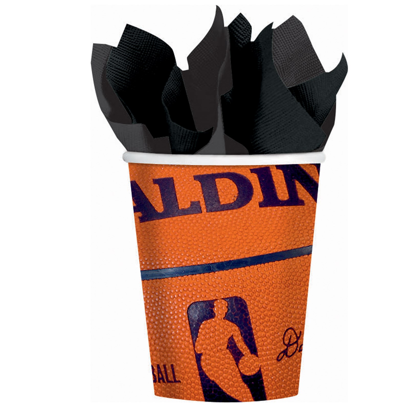Spalding Basketball – 9 oz. Cups 18 count