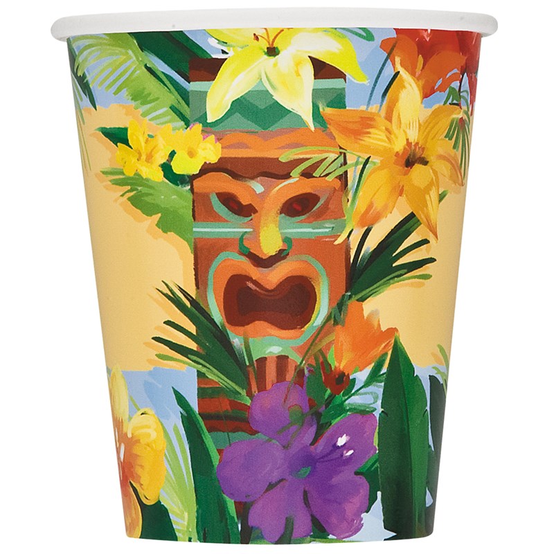 Tiki Tropics   9 oz. Paper Cups (8 count) for the 2022 Costume season.