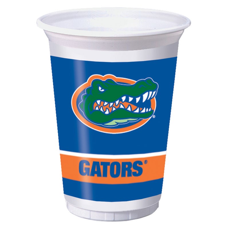 Florida Gators   20 oz. Plastic Cups (8 count) for the 2022 Costume season.
