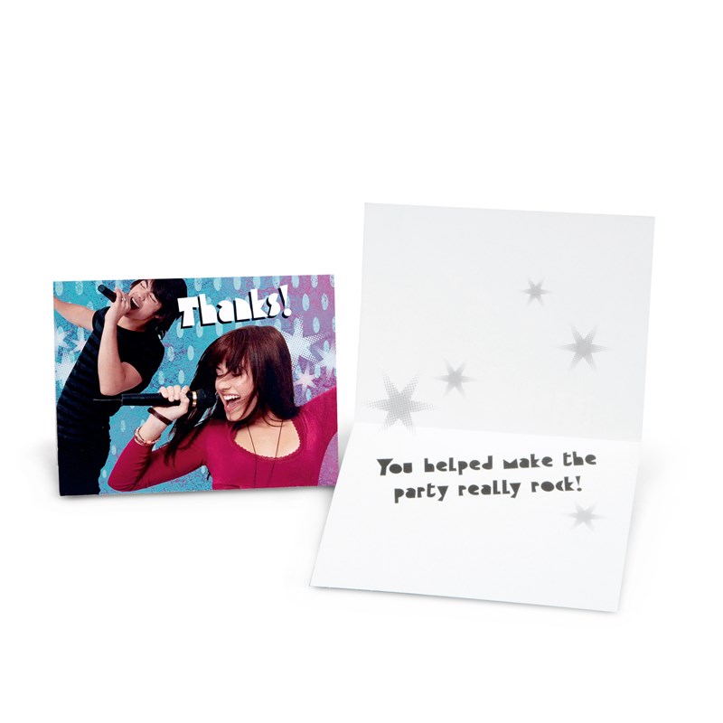 Camp Rock Thank You Cards (8 count) for the 2022 Costume season.