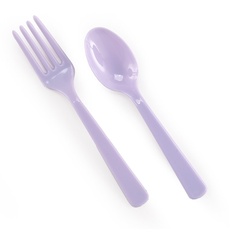 Light Purple Forks Spoons (8 each) for the 2022 Costume season.