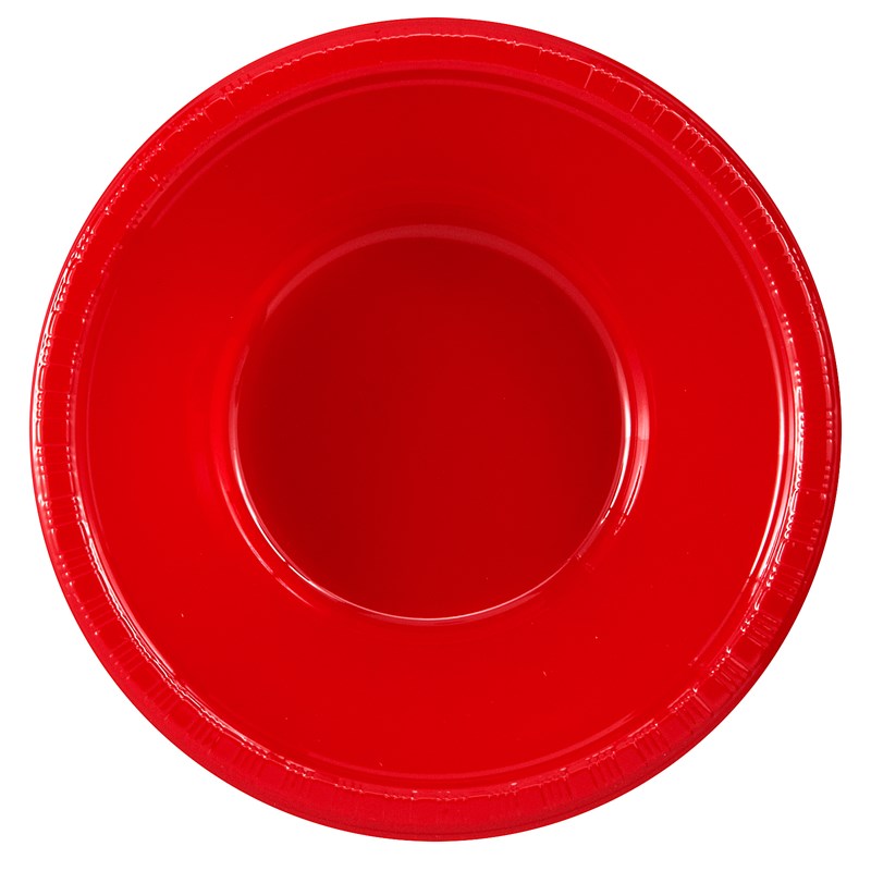 Classic Red (Red) Plastic Bowls (20 count) for the 2022 Costume season.