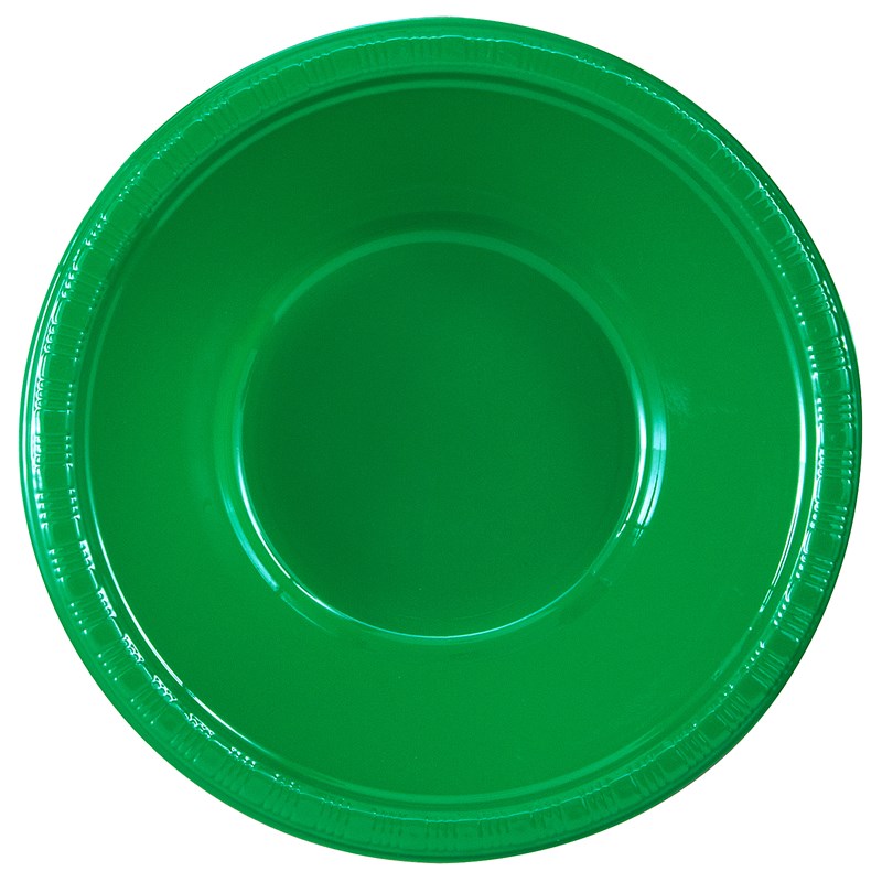 Emerald Green (Green) Plastic Bowls (20 count) for the 2022 Costume season.