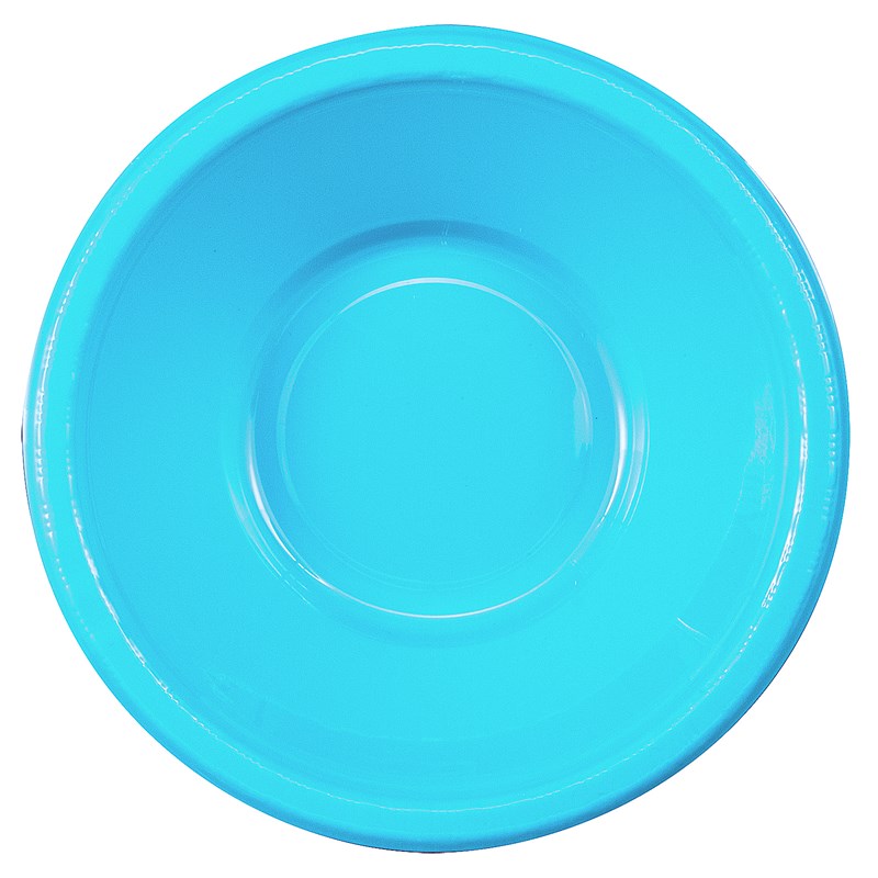 Bermuda Blue (Turquoise) Plastic Bowls (20 count) for the 2022 Costume season.