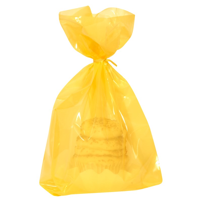 Yellow Treat Bags (20 count) for the 2022 Costume season.