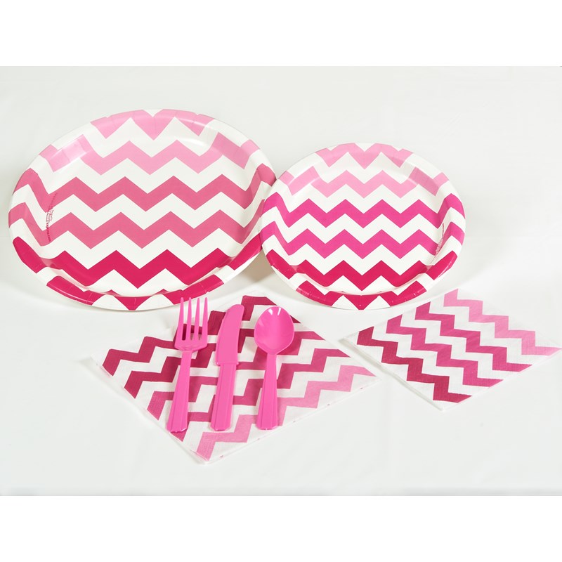 Chevron Pink Party Kit for the 2022 Costume season.