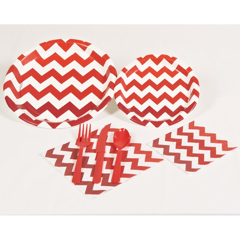 Chevron Red Party Kit for the 2022 Costume season.