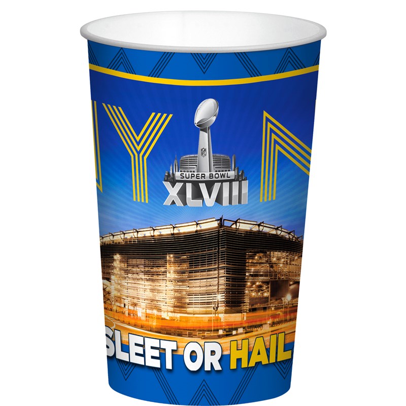 Super Bowl XLVIII   22 oz. Plastic Cup for the 2022 Costume season.