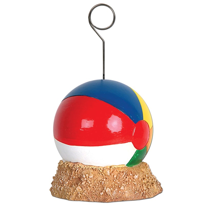 Beach Ball Balloon Weight  and  Photo Holder for the 2022 Costume season.