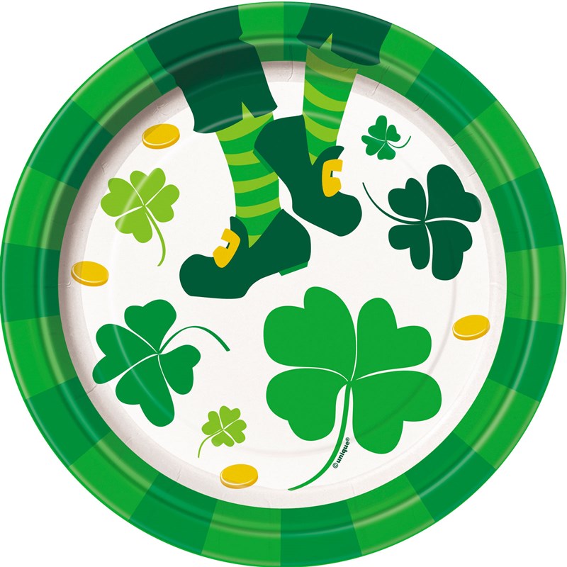 St. Pats Jig Dessert Plates (8 count) for the 2022 Costume season.