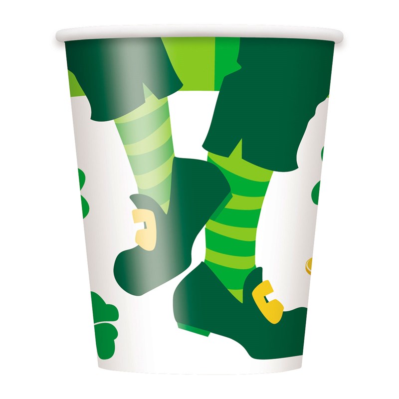 St. Pats Jig 9 oz. Paper Cups (8 count) for the 2022 Costume season.