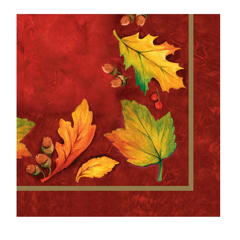 Autumn Glory Lunch Napkins (18) for the 2022 Costume season.