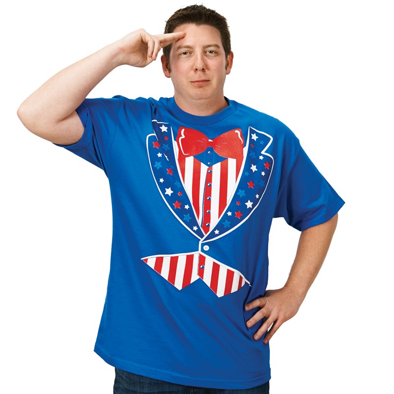 Patriotic Uncle Sam T Shirt (XL) for the 2022 Costume season.