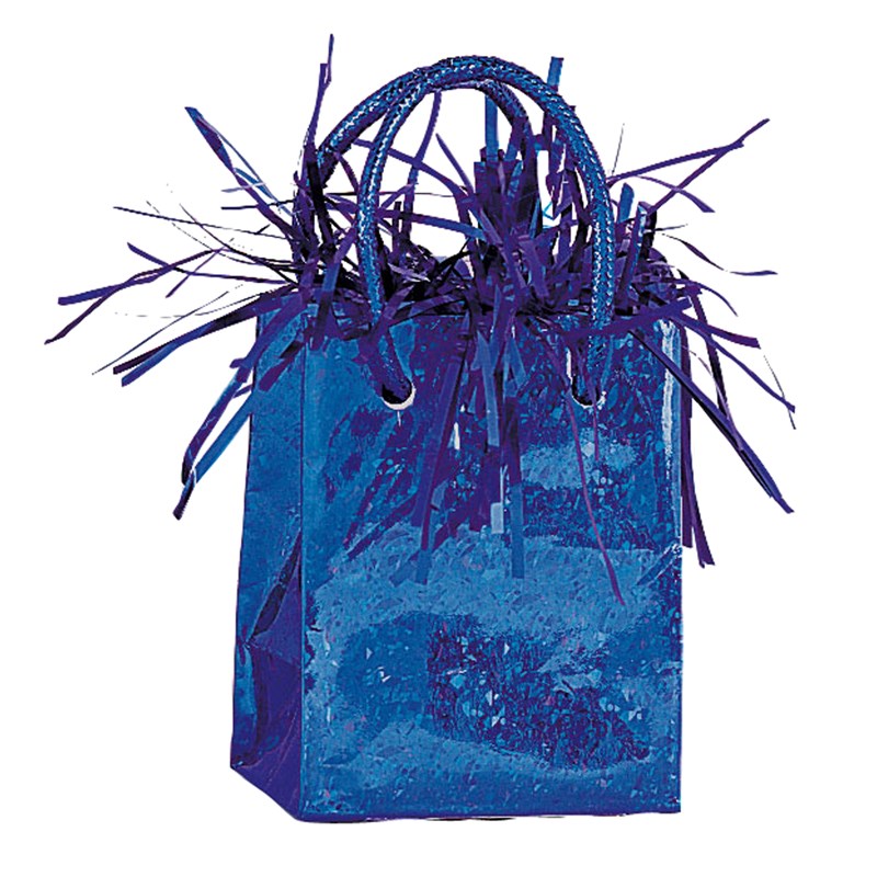 Mini Gift Bag Balloon Weight   Royal Blue for the 2022 Costume season.