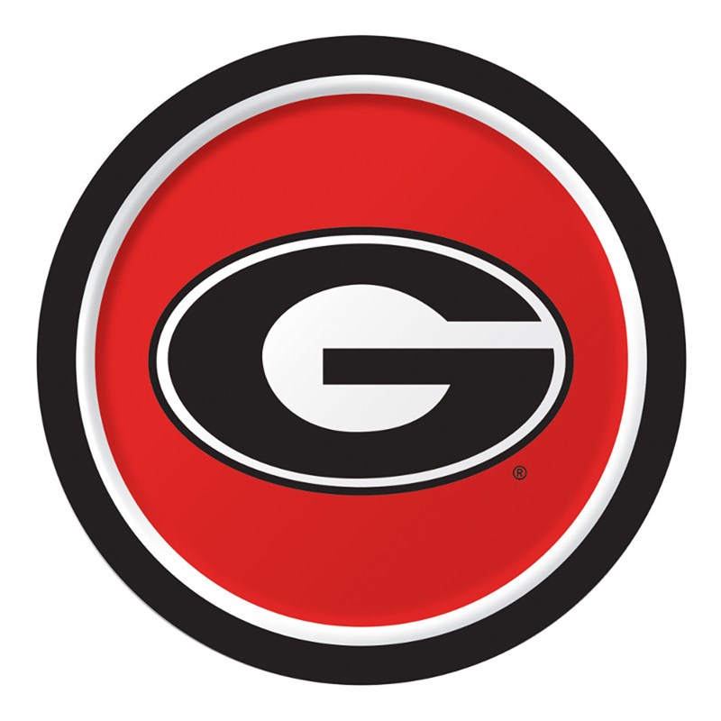 Georgia Bulldogs Dinner Plates (8) for the 2022 Costume season.