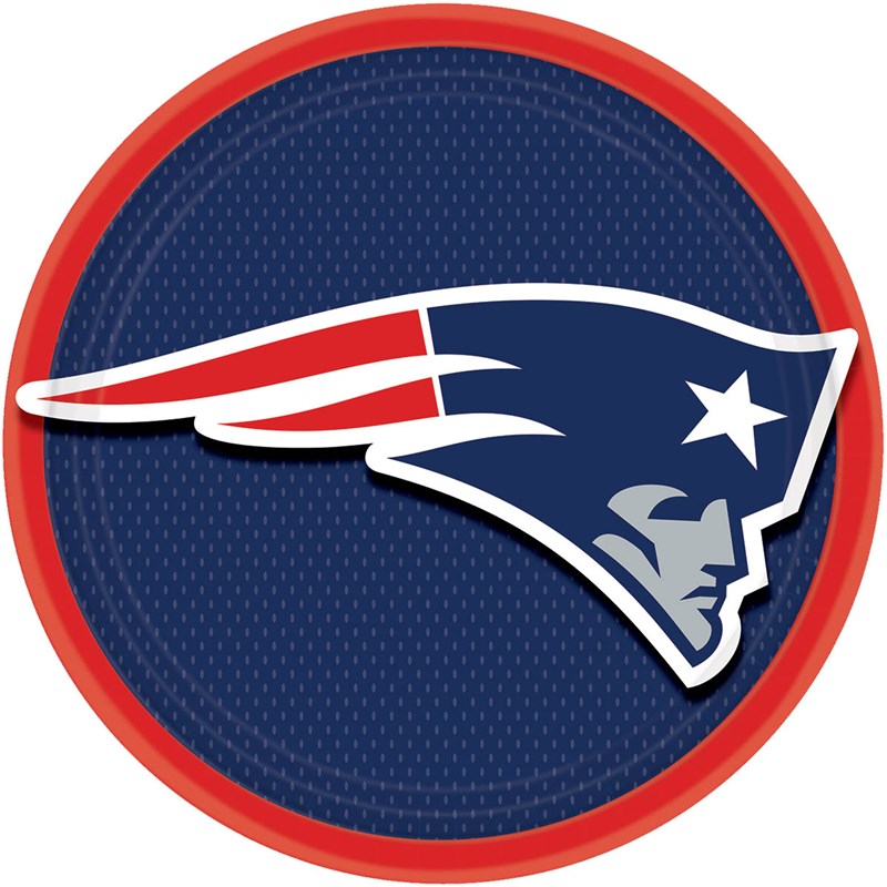 New England Patriots Dinner Plates (8) for the 2022 Costume season.