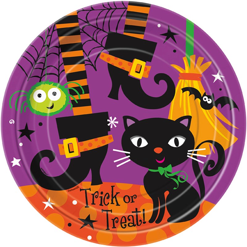 Spooky Boots Dinner Plates (8 count) for the 2022 Costume season.