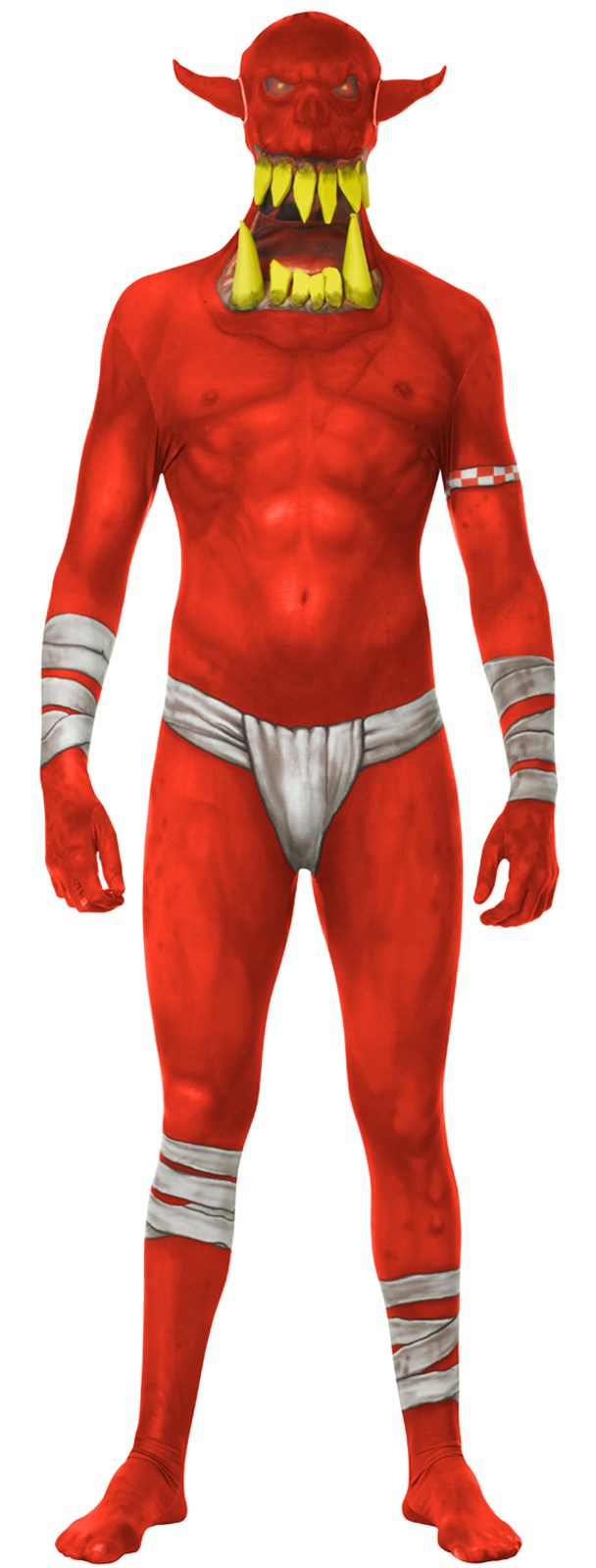 Adult Monster Collection Red Orc Costume