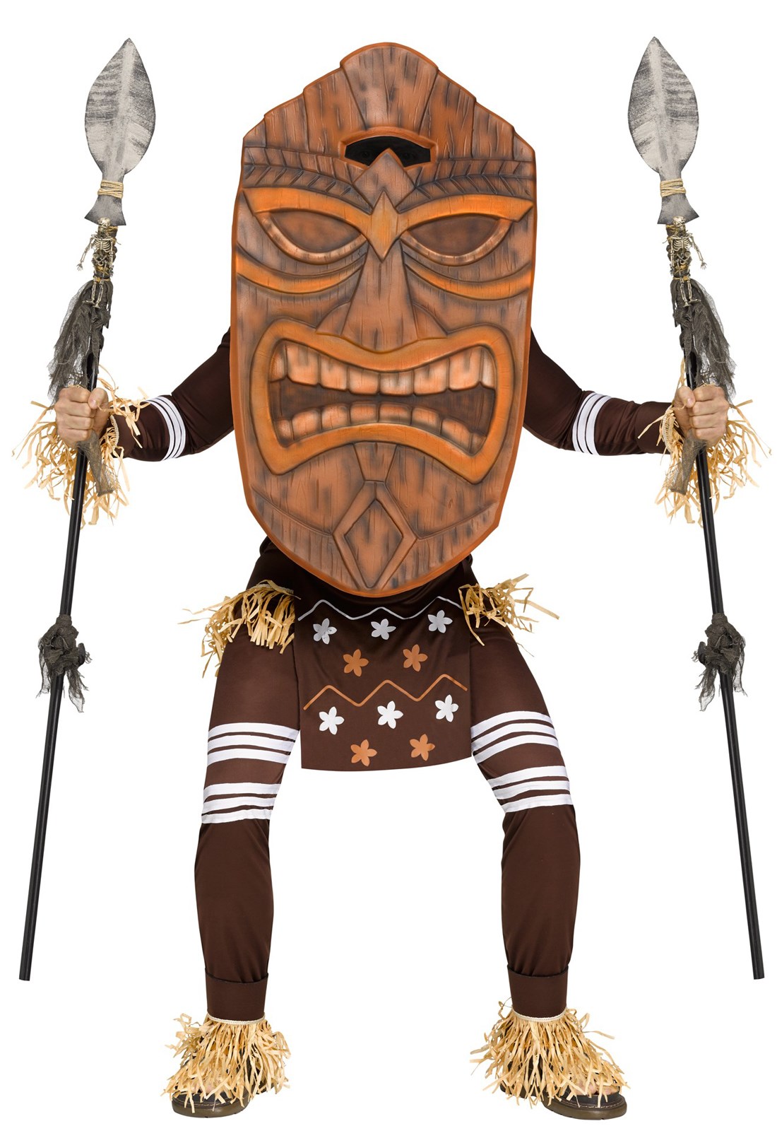 Adult Tiki Warrior Costume