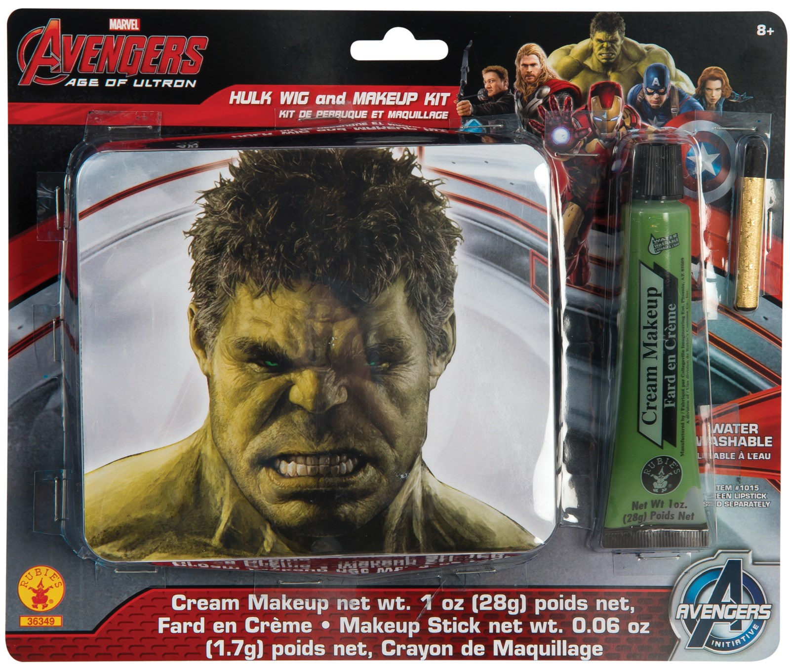 Avengers 2 - Age of Ultron: The Hulk Costume Makeup Kit
