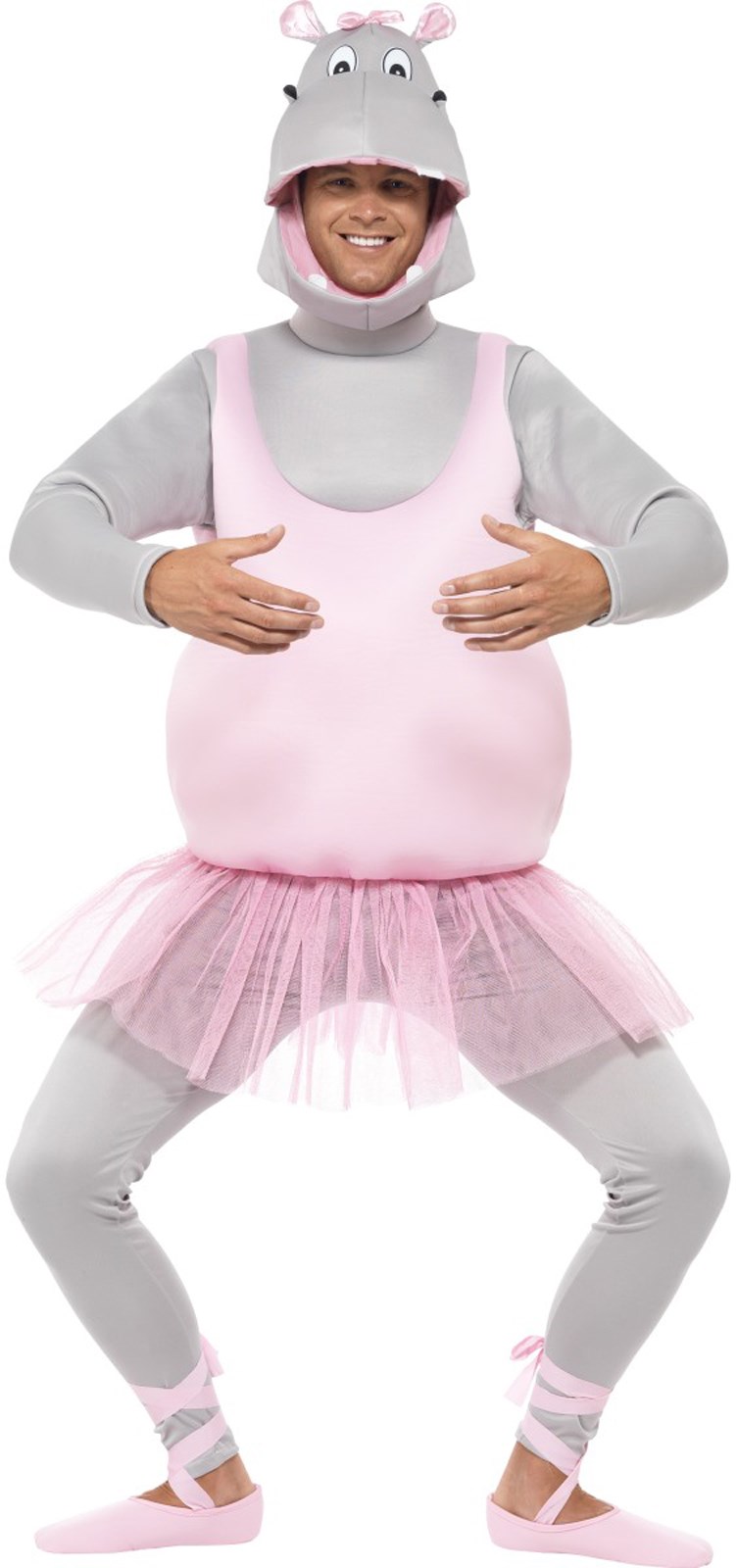 Ballerina Hippo Costume For Men