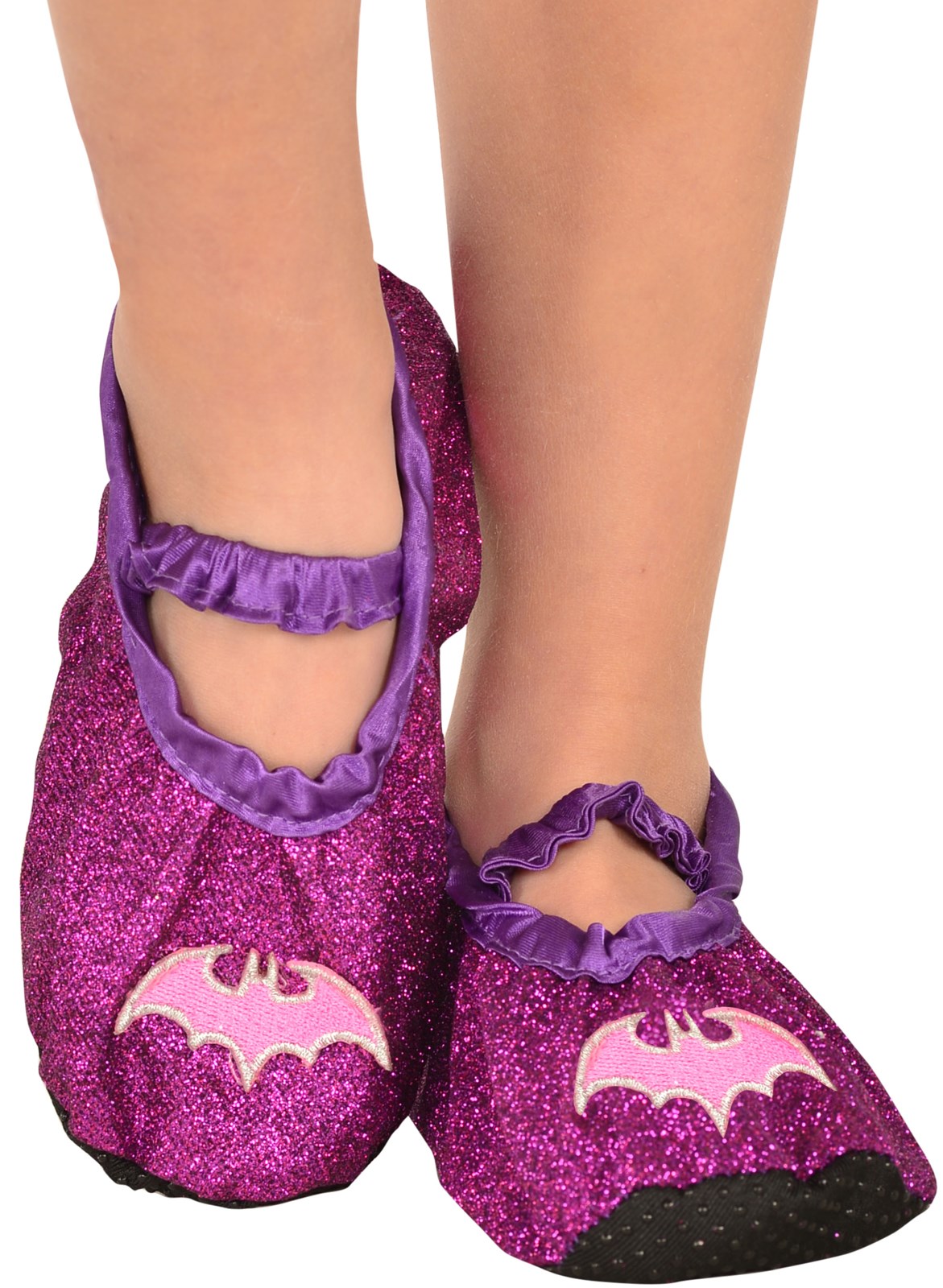 Batgirl - Classic Glitter Child Slipper Shoes