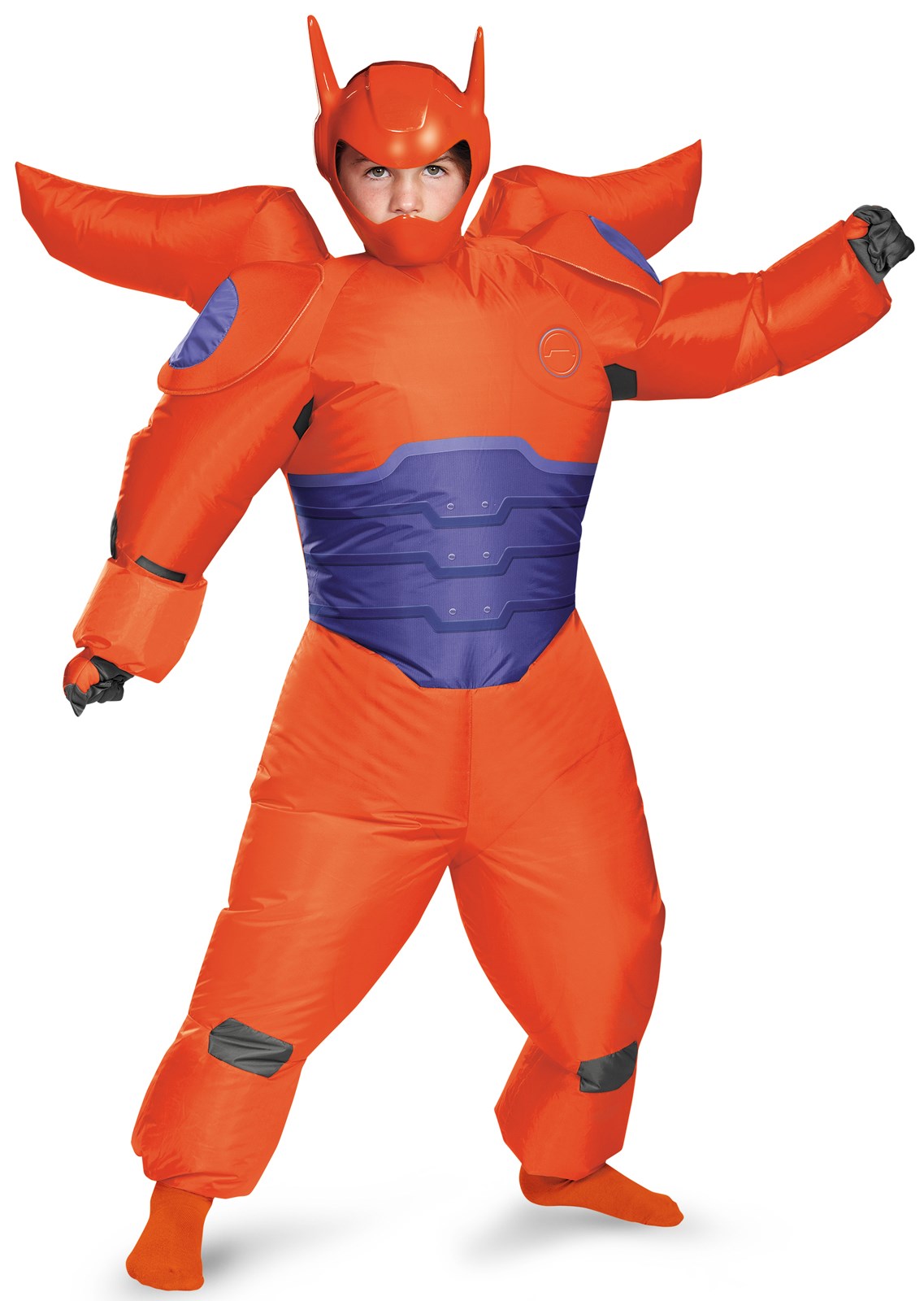 Big Hero 6: Red Baymax Inflatable Costume For Kids