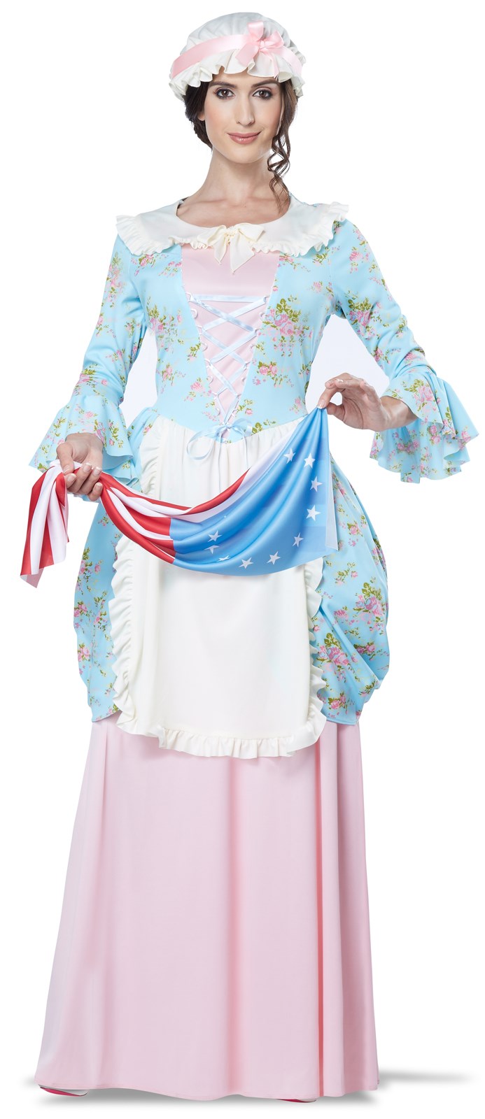 Colonial Betsy Ross Costume For Adults