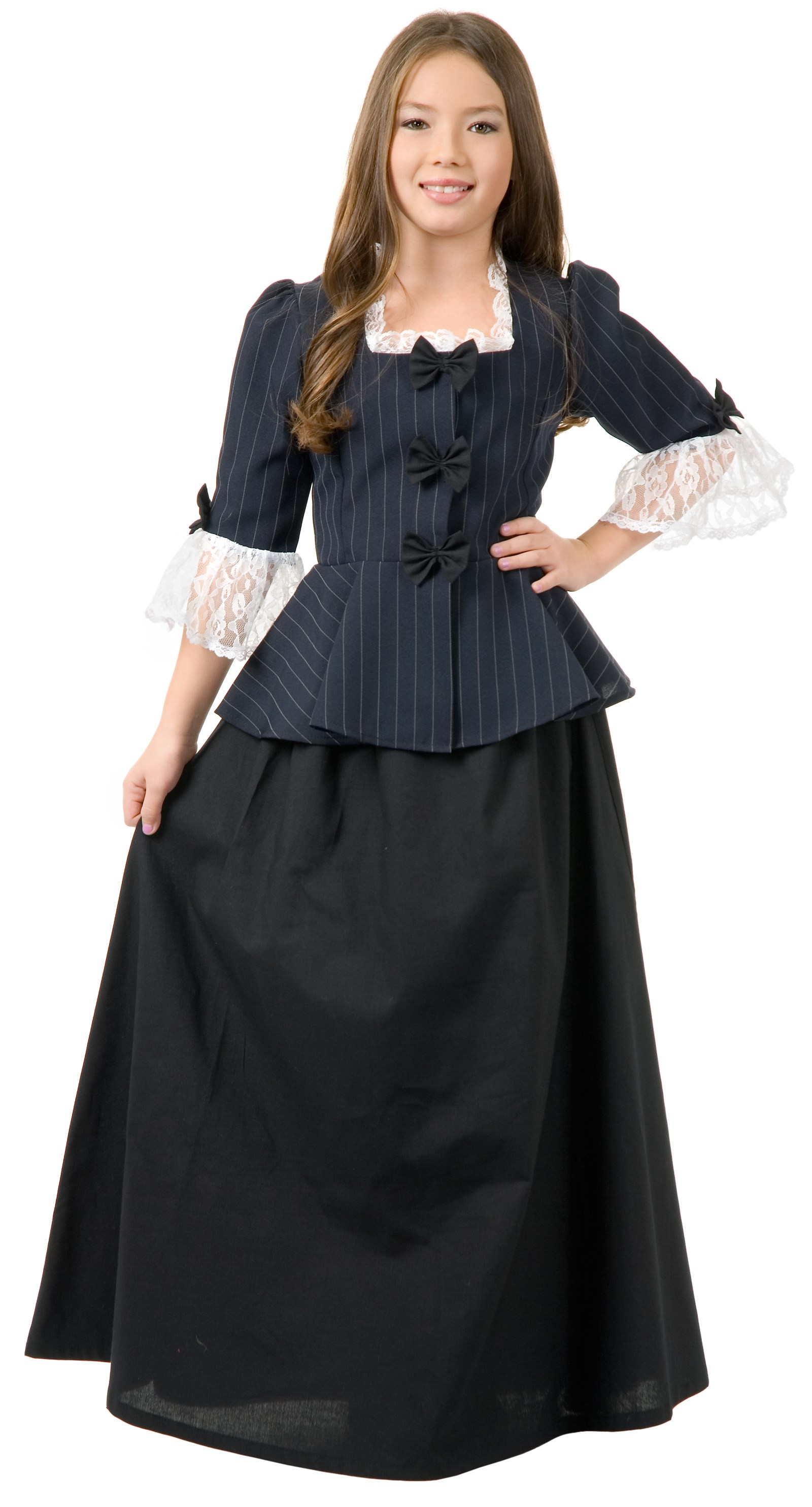 Colonial Girl Child Costume - BuyCostumes.com