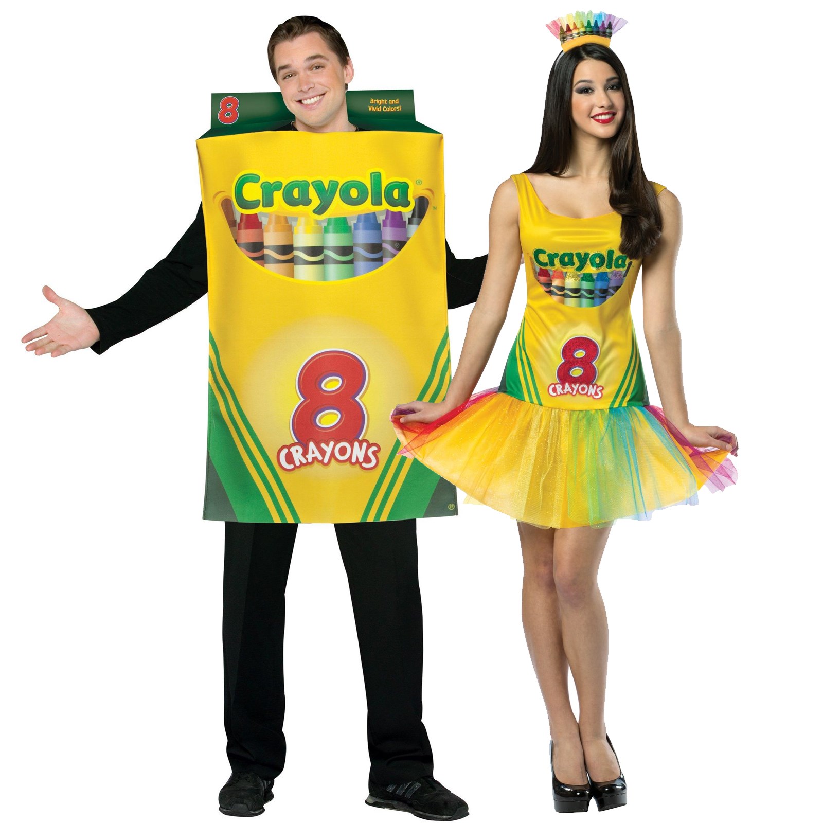 Crayola Adult Couples Costume