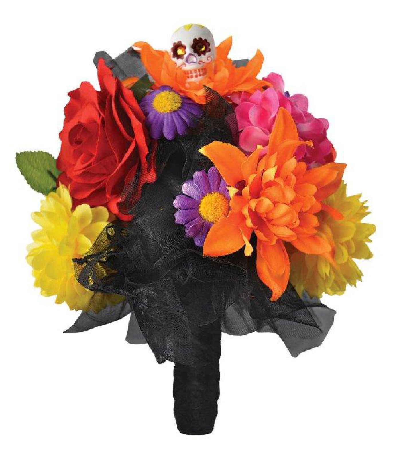 Day Of The Dead Womens Flower Bouquet