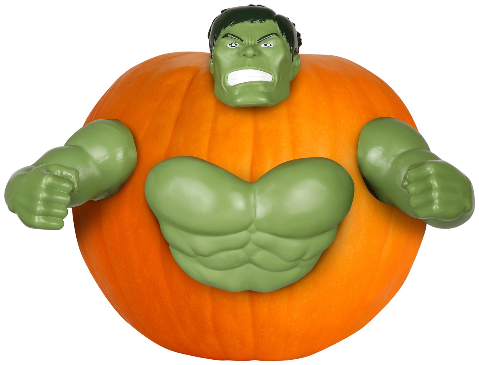 Decorative Hulk Pumpkin Push-Ins