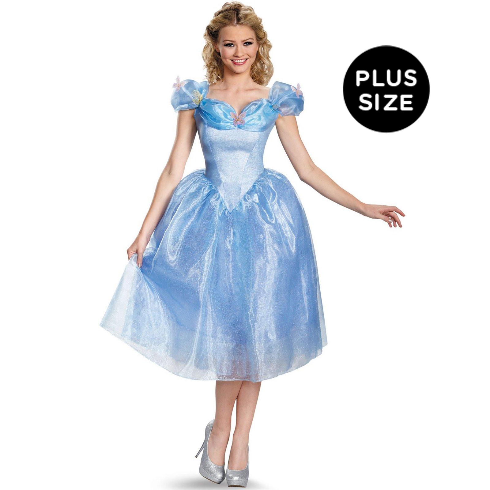 Disney Cinderella Movie Adult Deluxe Costume Plus Size