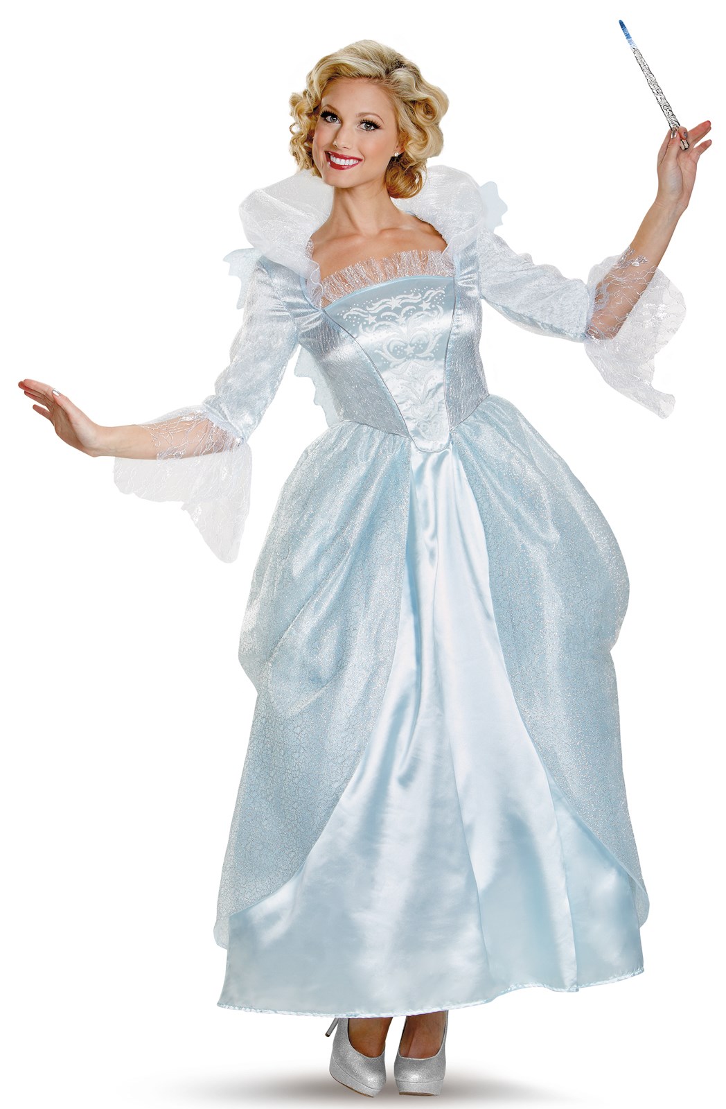 Disney Cinderella Movie: Prestige Fairy Godmother Costume For Women