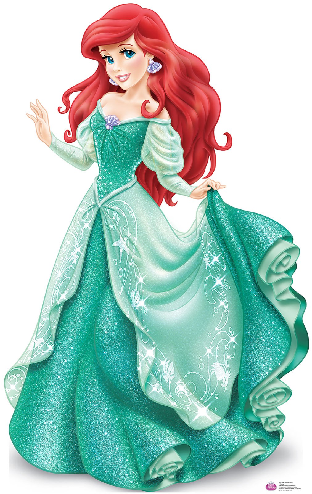 Disney Princess Ariel Cardboard Stand Up 5.1