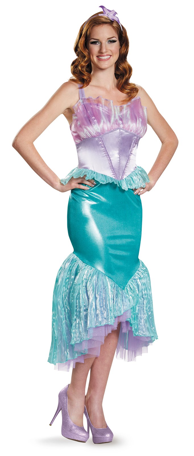 Disney Princess Ariel Deluxe Costume For Women