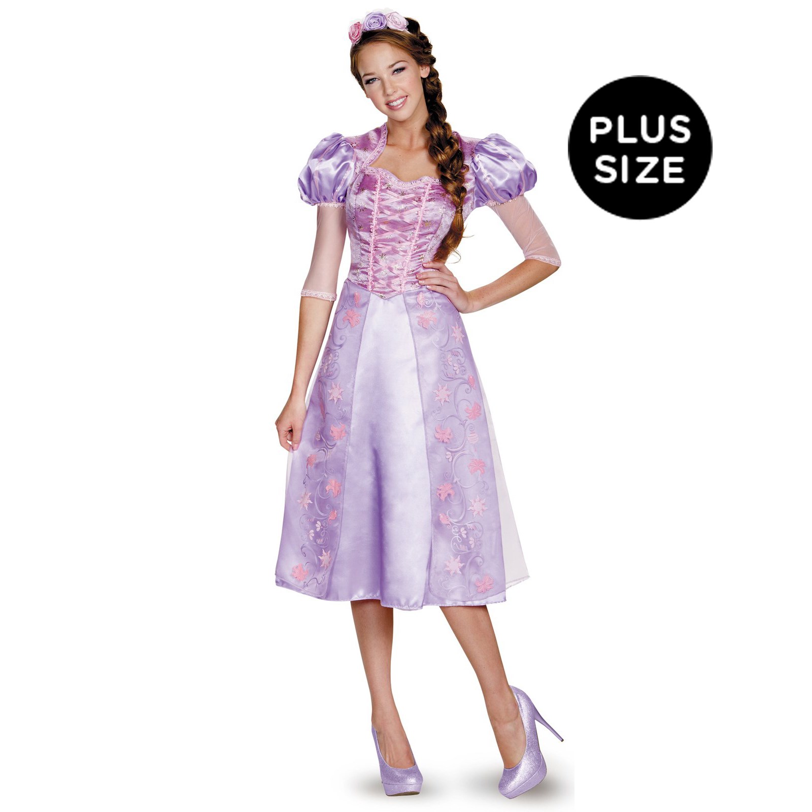 Disney Princess Deluxe Plus Size Rapunzel Costume For Women