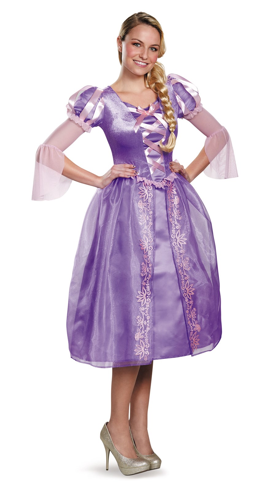 Disney Princess Deluxe Womens Rapunzel Costume