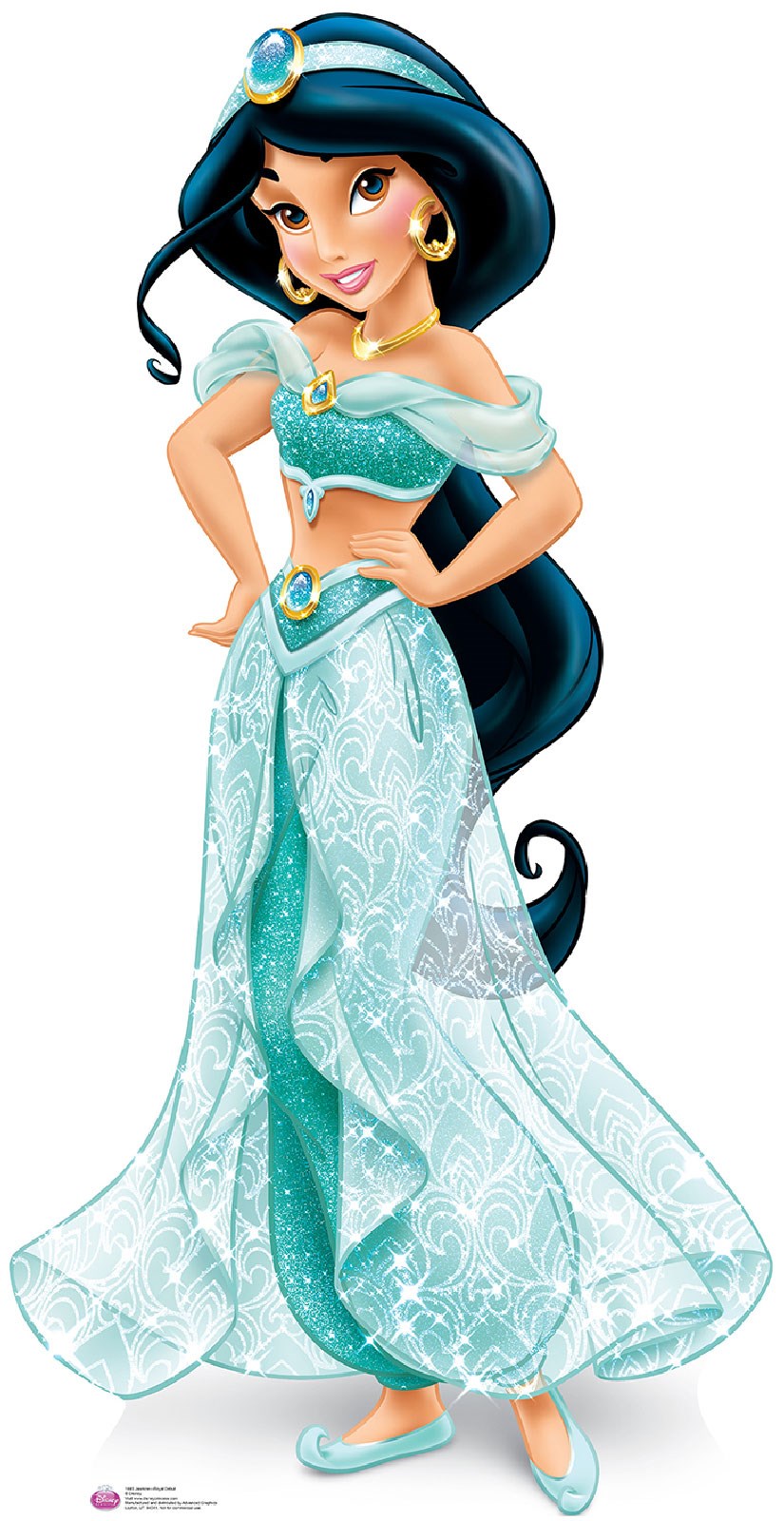 Disney Princess Jasmine Cardboard Stand Up 5