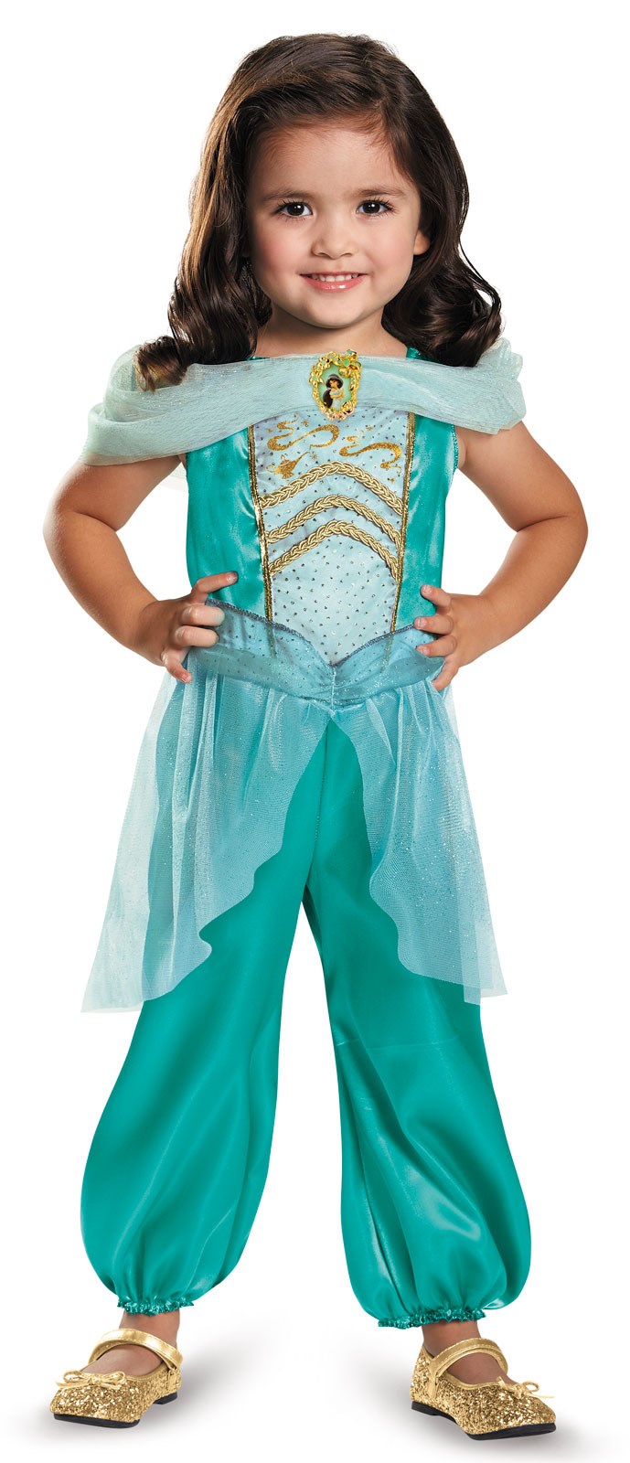 Disney Princess Jasmine Classic Costume For Toddlers