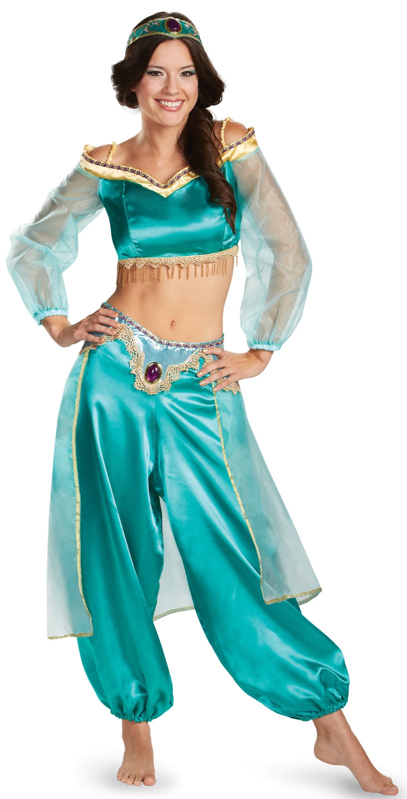 Disney Princess Jasmine Fab Prestige Costume For Teens