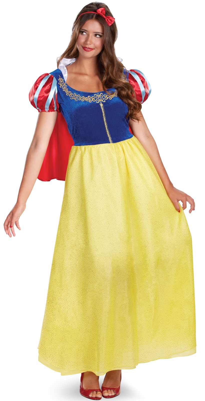 Disney Princess Womens Snow White Deluxe Costume