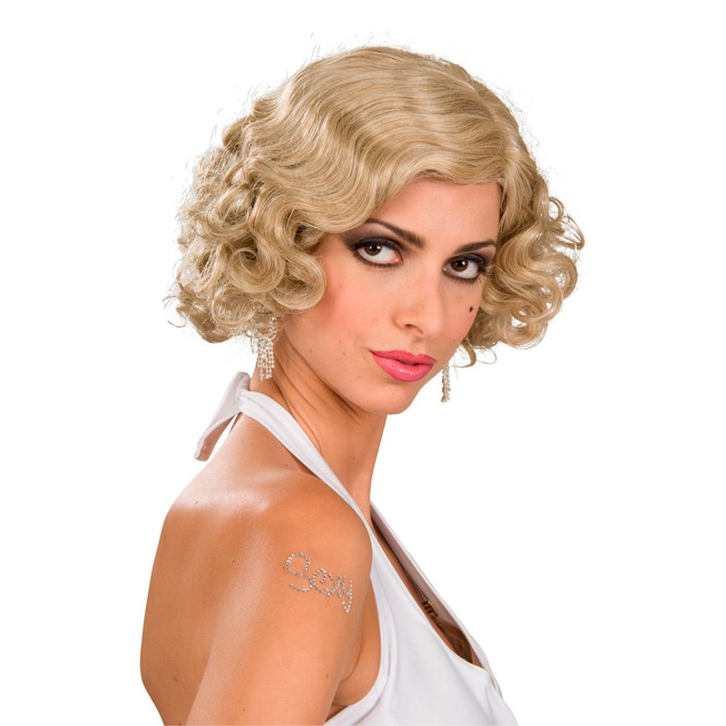 Blonde Flapper Wig 46