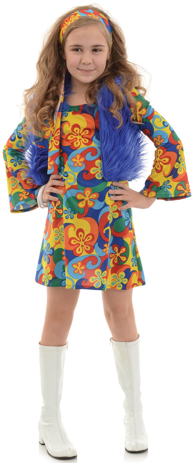 Girls Far Out Disco Costume