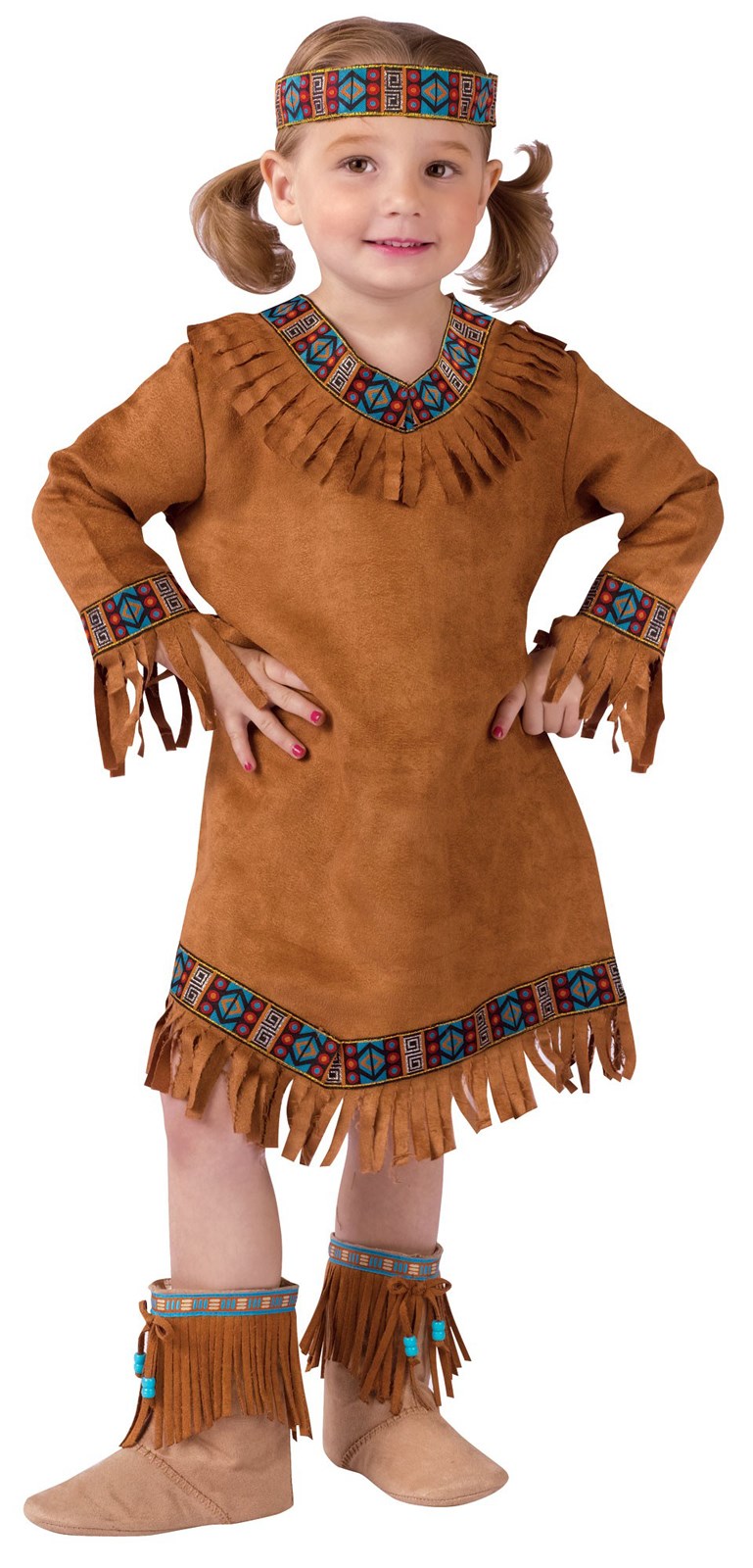 Girls Native American Toddler Costume