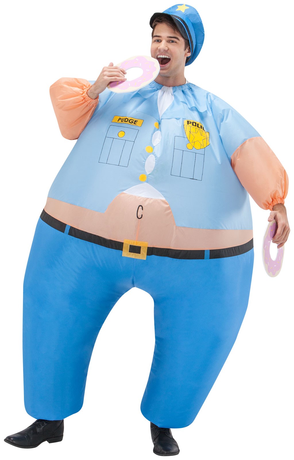 Inflatable Cop Costume For Adults