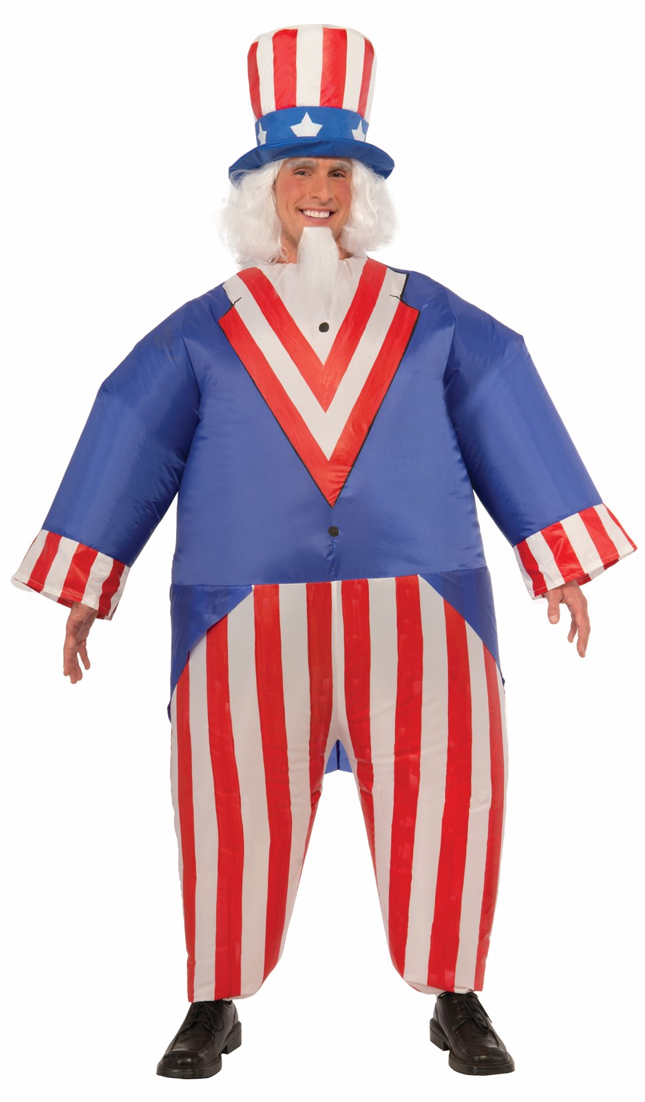 Inflatable Uncle Sam Costume for Adults
